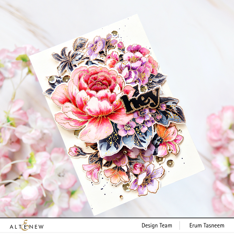 Altenew Craft Your Life Project Kit: Delicate Garden | Erum Tasneem