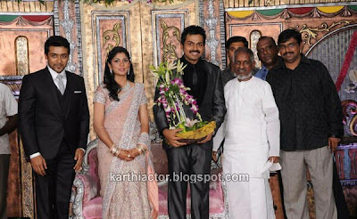 Actor Karthi Wedding Reception Photos