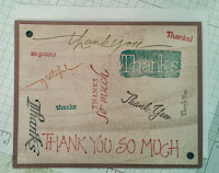 Masculine Thank-You Card