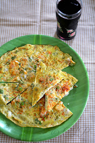 Omlette with spices