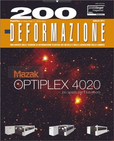 Deformazione 200 - Febbraio 2014 | ISSN 1973-7270 | CBR 96 dpi | Mensile | Professionisti | Lamiera | Laser | Materiali
Strumento utile per il lavoro di chi ha fatto della lamiera il fulcro della propria attività, Deformazione è la più aggiornata rivista tecnica specializzata sulla lavorazione della lamiera e su tutte le altre tecniche di deformazione plastica dei metalli. La rivista, segue da vicino uno dei comparti industriali della macchina utensile più vivaci e dinamici, caratterizzato da una costante evoluzione e un continuo rinnovamento tecnologico che Deformazione, cronista attenta di ciò che accade nel proprio settore di riferimento, racconta ai lettori con competenza e obbiettività, in un linguaggio consono ma semplice. I contenuti della rivista sono il frutto delle esperienze dirette maturate dalla redazione a stretto contatto con i costruttori e i lettori che sono i veri protagonisti del settore, ognuno con la propria storia e il proprio bagaglio di esperienze, competenze e applicazioni. Ampia la tipologia degli argomenti trattati, che spaziano dal taglio dei formati lamiera con tecnologia laser, plasma e water-jet, alle tecniche più convenzionali come lo stampaggio a freddo e a caldo, la piegatura e la saldatura con processi MIG/MAG, TIG e laser.