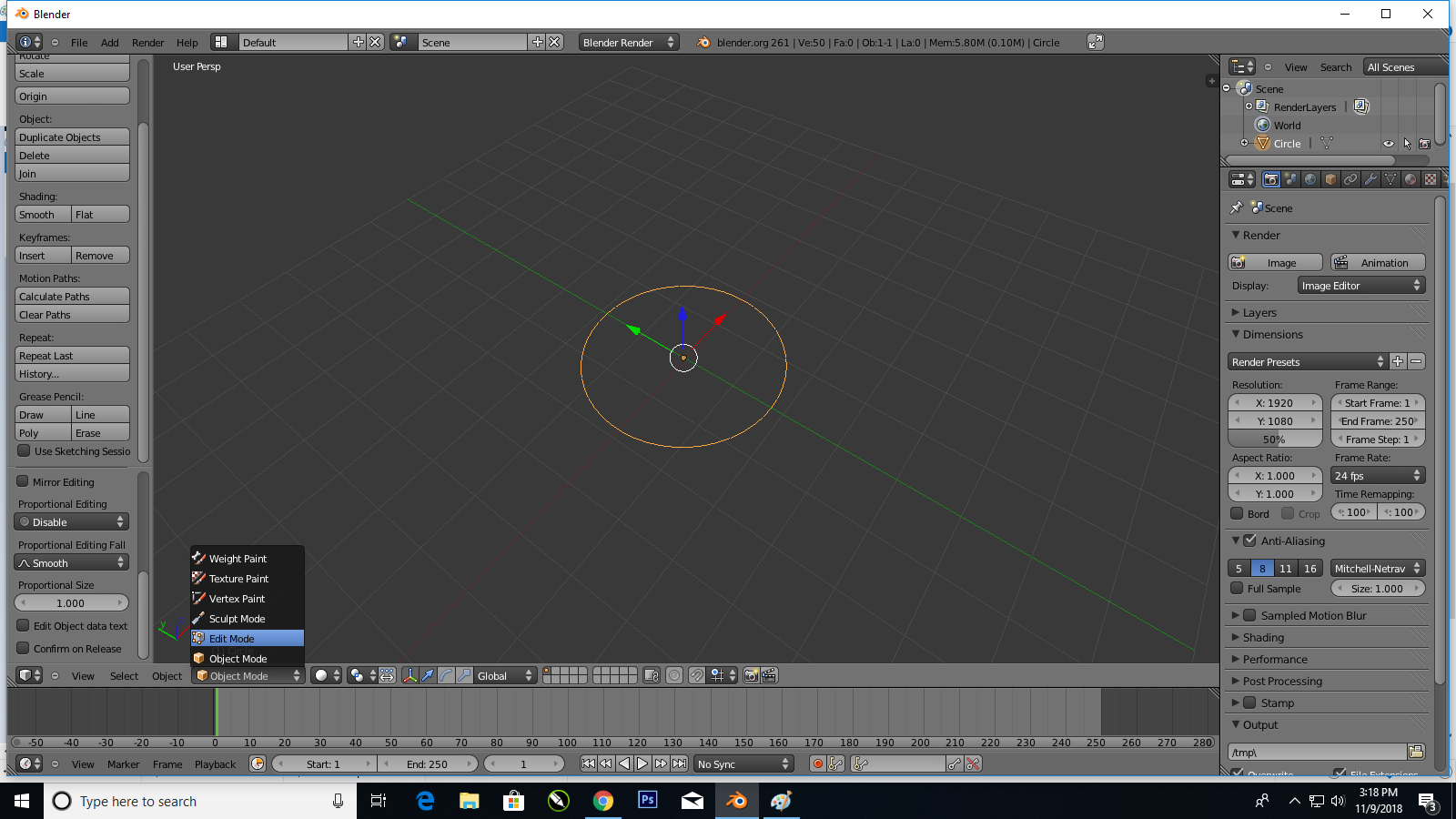 Tutorial Membuat Piring 3D di Blender Belajar di sini aja