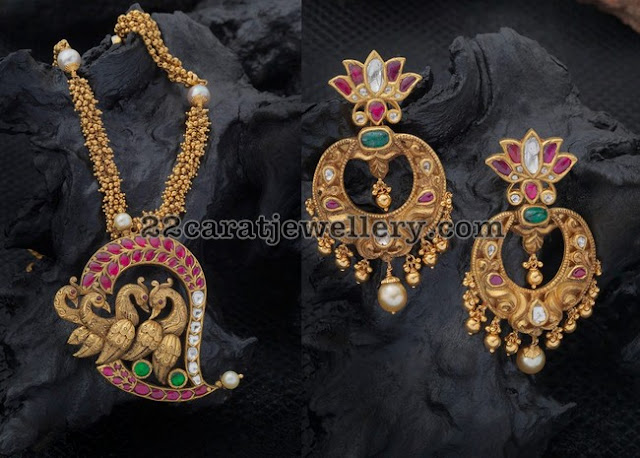 Mango Pendant Chandbalis