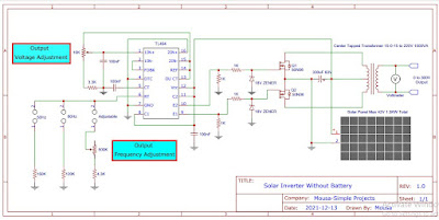 DIY Solar inverter without Battery