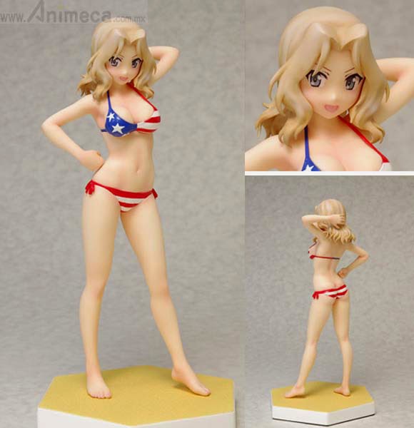 KEI BEACH QUEENS PREMIUM EDICIÓN LIMITADA FIGURE Girls und Panzer WAVE