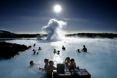 Air Panas Blue Lagoon, Islandia