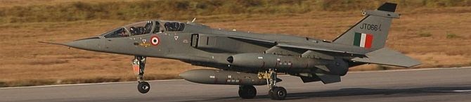IAF’s ‘Dragon Squad’ Jaguar Fighter Jets Practice Maritime Strike Mission Near China Border