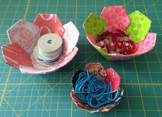 Small knick-knacks love to call a fabric bowl home