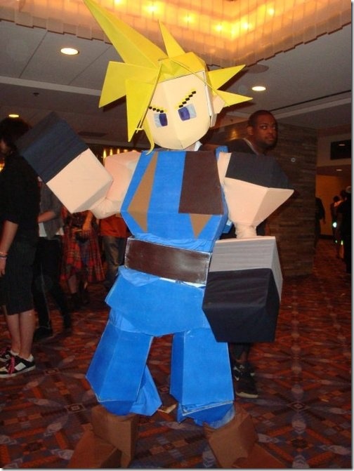 cloud cosplay
