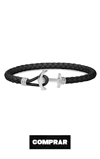  Paul Hewitt Pulsera de Cuero con Ancla para Hombre o Mujer PHREP Lite 