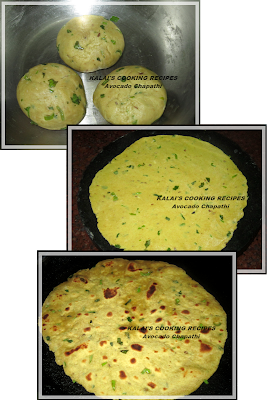 Soft Avocado Chapathi | Butterfruit Chapathi | வெண்ணைய் பழம் சப்பாத்தி | Vennai Pazham Chapathi