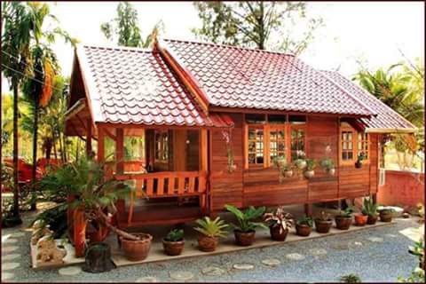 Rumah Kayu Minimalis