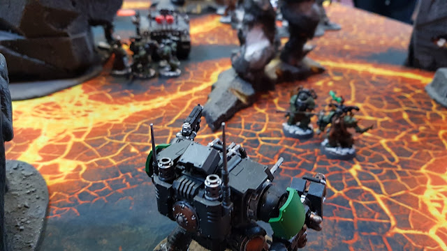 Chaos Space Marines vs Raven Guard - 1250pts - Kill Confirmed - a tournament report from Weekend at Burnie's 2 - an invitational event for Moarhammer patrons.