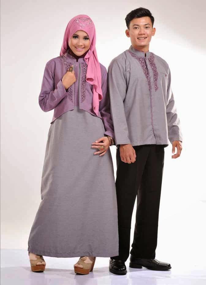 15 Model Baju Muslim Couple / Pasangan Terbaik - Kumpulan 