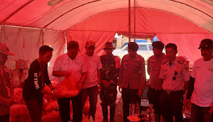 Banjir Wajo: Bantuan Kemanusiaan KSO PTPN IV - PTPN I Unit Kebun Keera Maroangin bagi Penyintas Banjir Tiba di Posko Terpadu