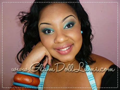peacock inspired makeup. peacock inspired make-up