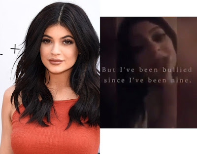 KUWTK STAR, KYLIE JENNER REVEALS SHE'S BEEN "BULLIED BY THE WHOLE WORLD SINCE THE AGE OF NINE" [VIDEO]