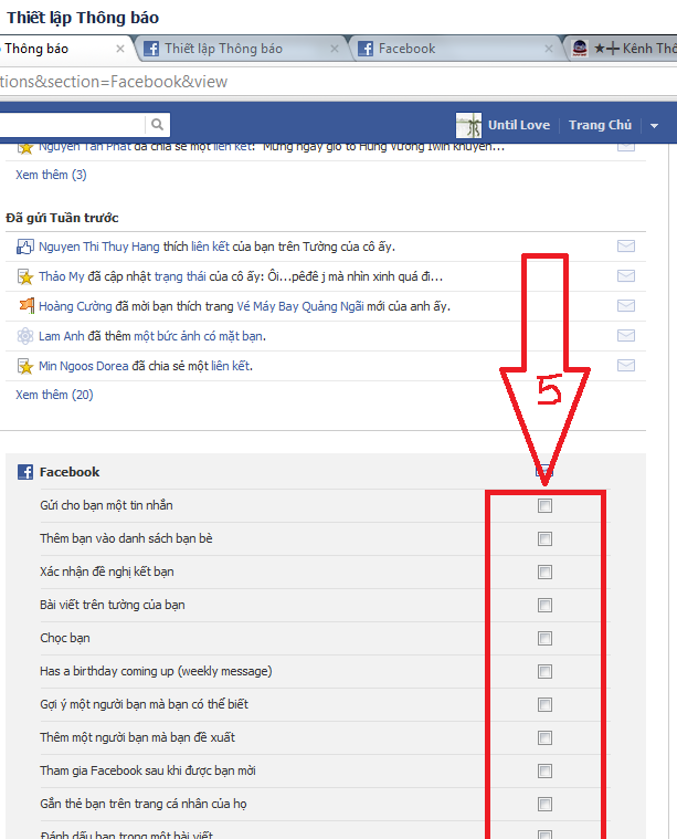 Cách chặn Facebook gửi mail thông báo cho bạn 4