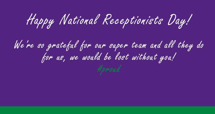 National Receptionists Day Wishes Beautiful Image