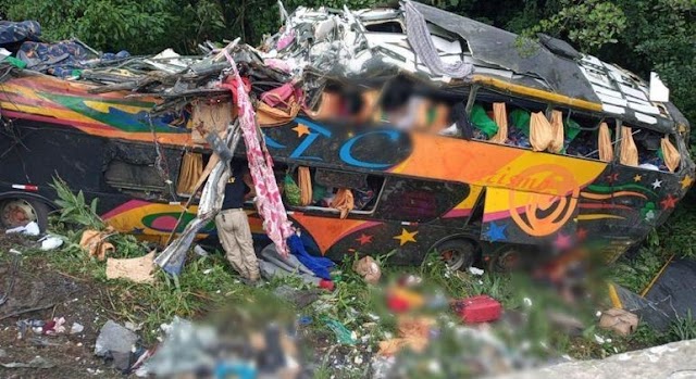 Acidente com ônibus deixa mortos e feridos em Guaratuba (PR)