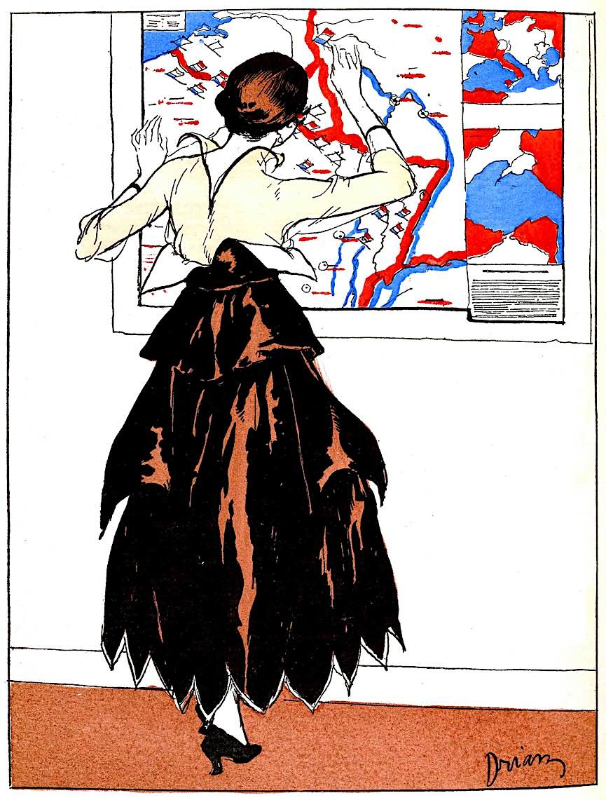 1924 fashion France illustration