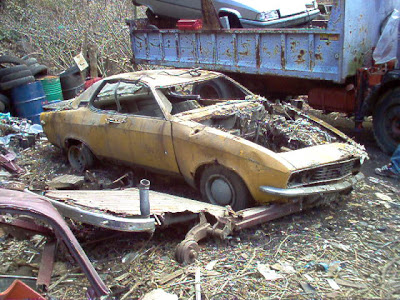 Opel Manta Mercedes 220s