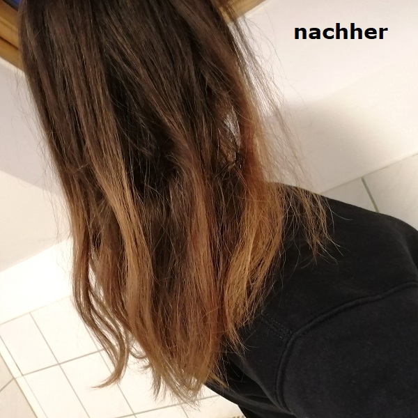 Haar nachher