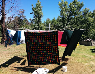 Creates Sew Slow: Fabricaholic washing line