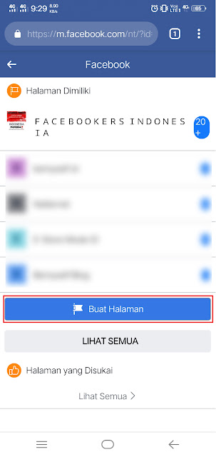 Cara Membuat Halaman / Fanspage Facebook di HP Terbaru