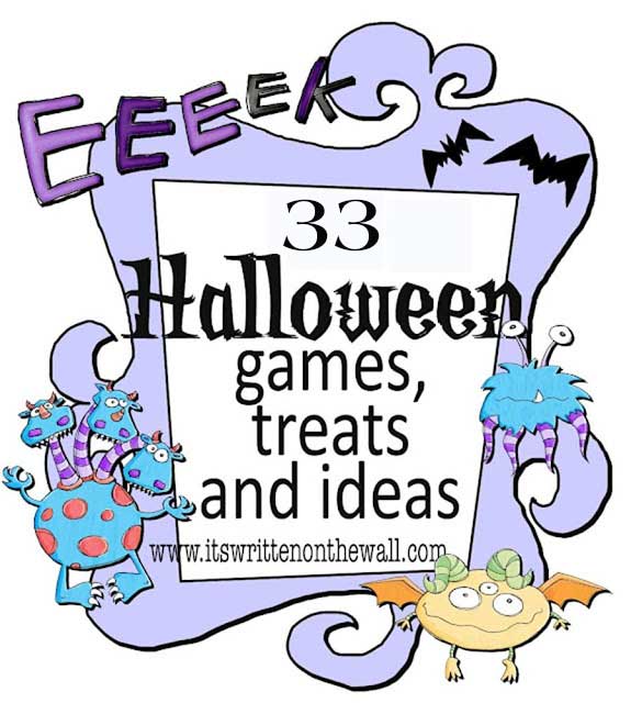 It s Written on the Wall 33 Fun Halloween  Games  Treats 