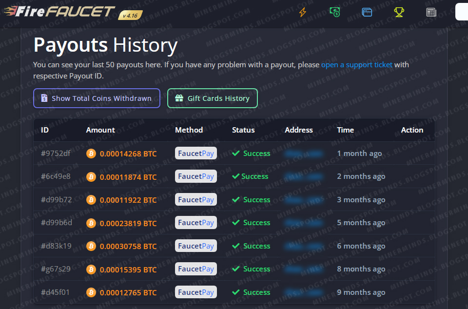 firefaucet payment proof