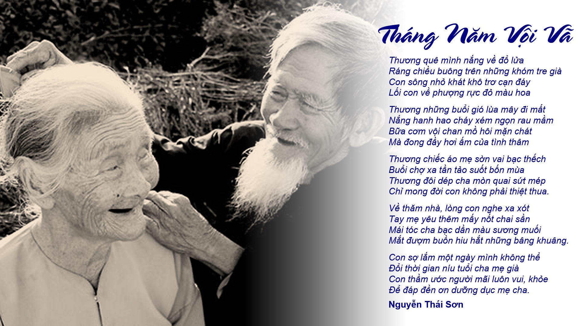 Tháng Năm Vội Vã - Thơ Nguyễn Thái Sơn