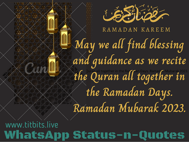 Ramadan Mubarak Messages