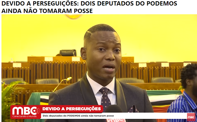Dois Deputados do PODEMOS Ainda Não Tomaram Posse Devido a Perseguições