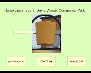 Name the 4 sided shape with only 1 pair of parallel sides © Katrena