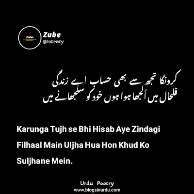 Poetry about Life in Urdu