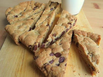 Small Batch Chocolate Chip Bars