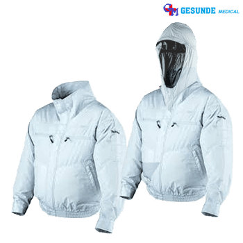 Jaket Pendingin Luar Ruangan | Cordless Fan Jacket