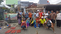 Anggota DPRD Kota Bekasi Latu Har Hary Tinjau Perbaikan Rutilahu