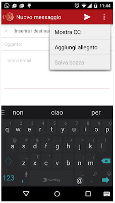 APP PER USARE LA CASELLA DI POSTA ELETTRONICA CERTIFICATA DI ARUBA SU SMARTPHONE