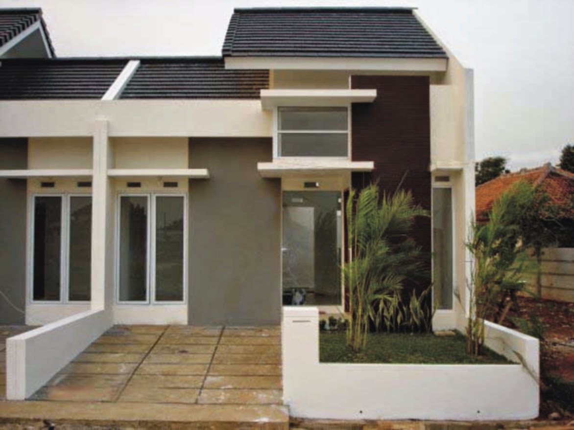 Model Denah  Rumah  Minimalis  Perumahan Cluster  Cat Rumah  