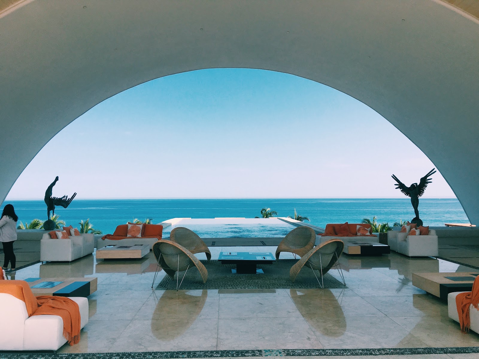 Reservation desk at Marquis Los Cabos