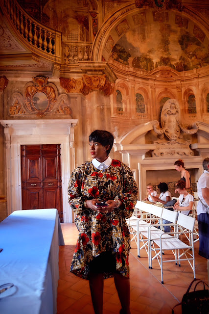 PHOTOS: Stephanie Linus Attends The 'Dialoghi in Spoleto' & Carla Fendi Foundation event In Italy