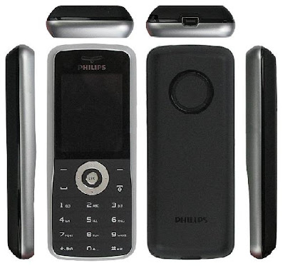 Philips E100 GPRS Internet Mobile Java Enabled Phone Without Camera.