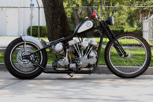 Harley Davidson Panhead 1951 By Blings Cycles Hell Kustom