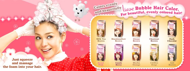 Pink Hair Dye Permanent. Liese Bubble Hair Color makes