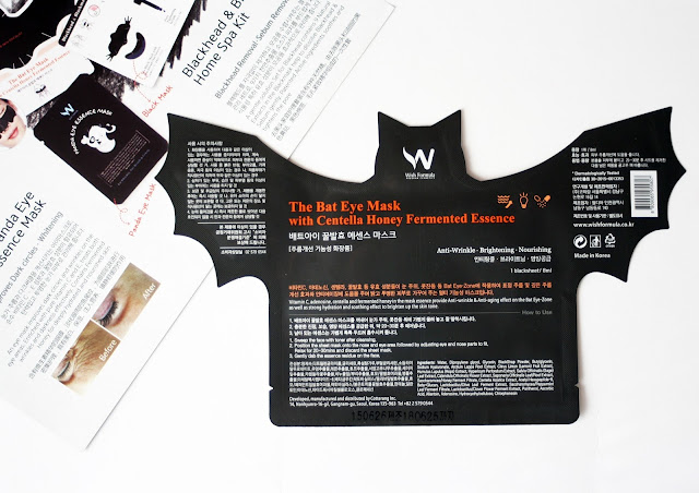 Wish Formula - C200 Bubble Peeling Pad, The Bat Eye Mask With Centella Honey Fermented Essence, I'm Pro C Ampoule Pad