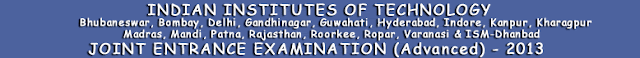IIT JEE (Advanced) 2013 Admit Card Download