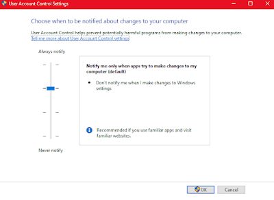 Cara Mengatur User Account Control di Windows 10