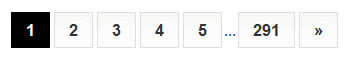 Number page navigation in blogger blogs
